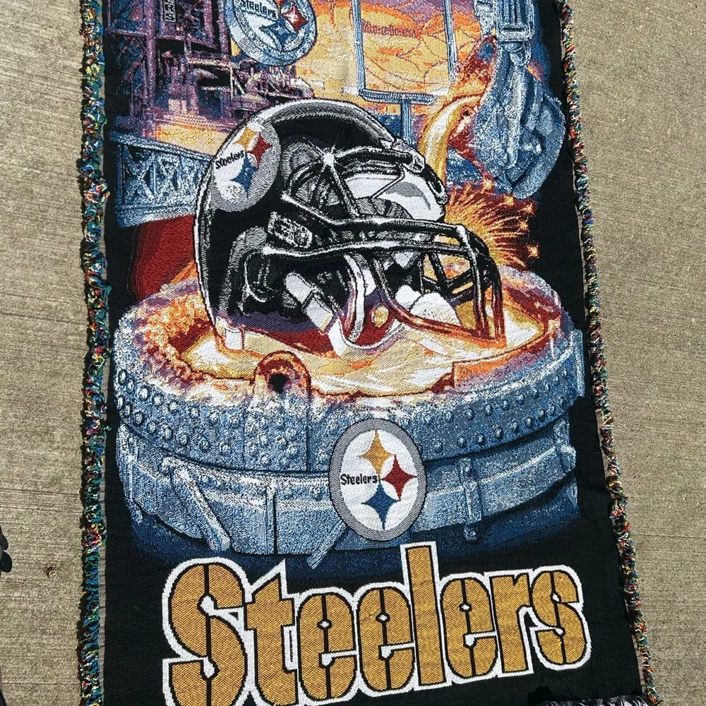 Pittsburgh Steelers Home Field Advantage unisex woven Tapestry